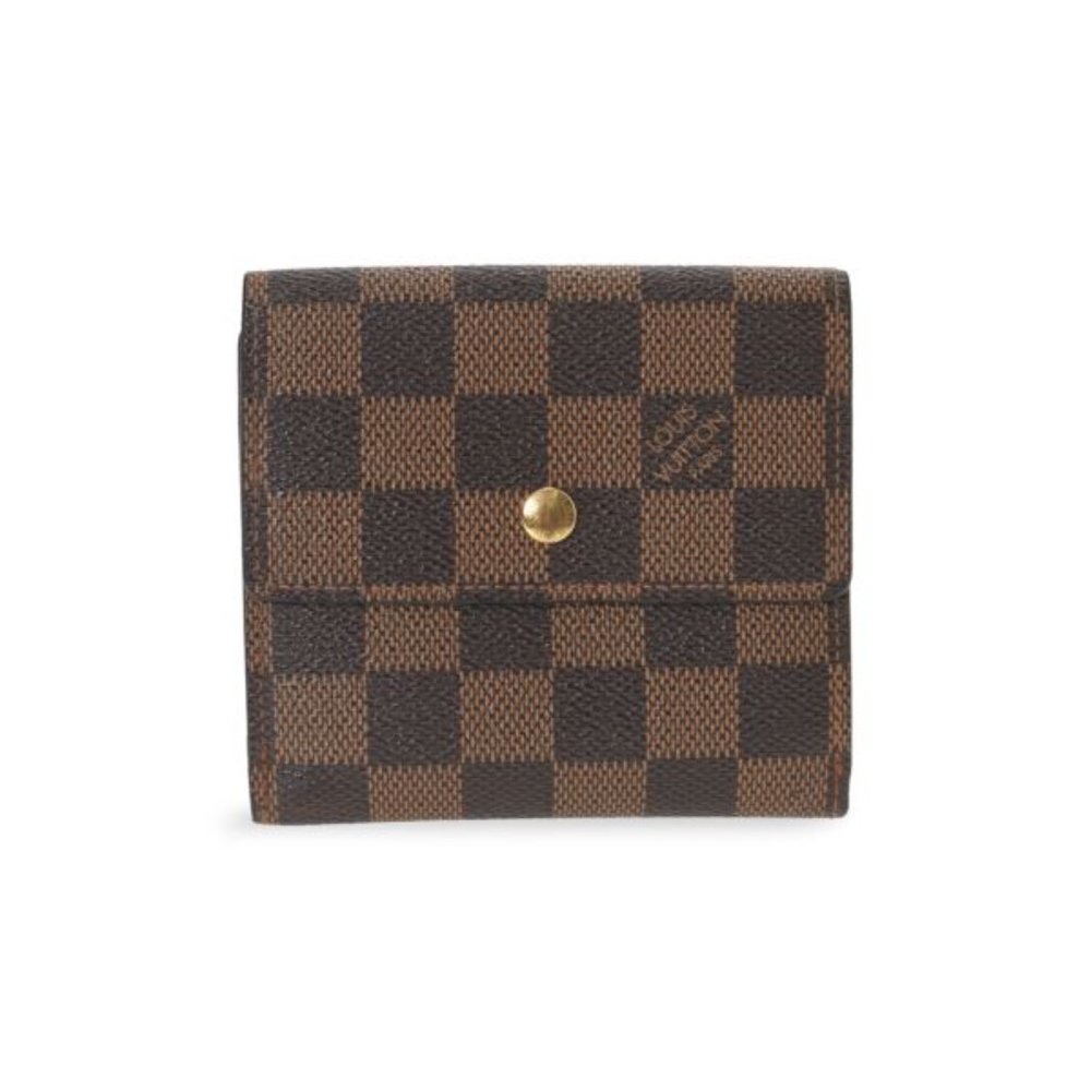 Pre-Loved Louis Vuitton Elise Damier Ebene Wallet